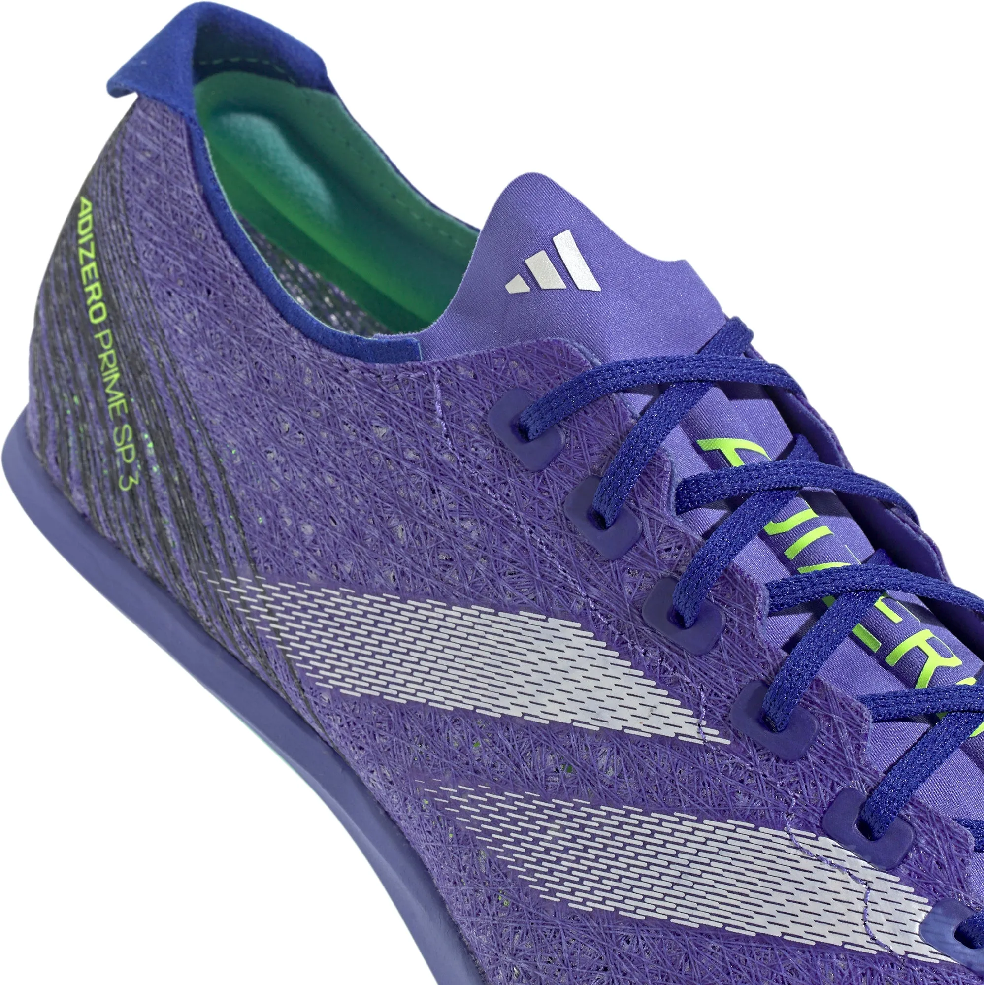 adidas Adizero Prime SP 3 Strung Running Spikes - Blue