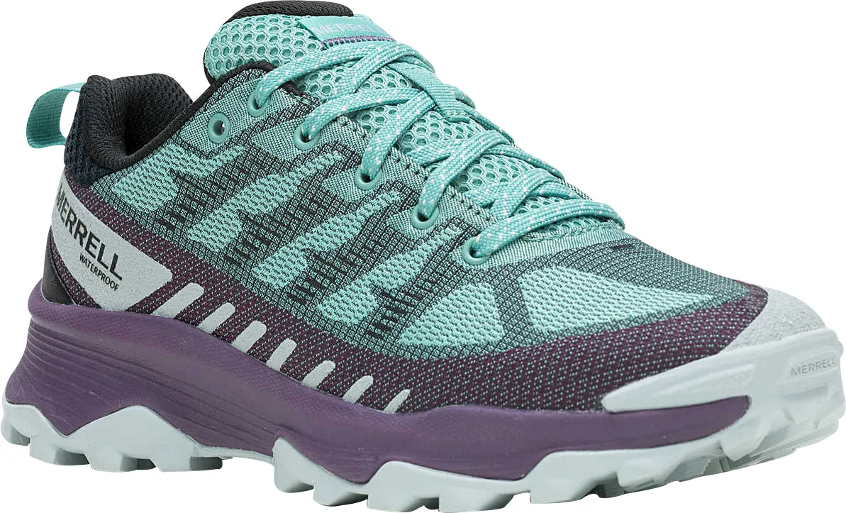 Merrell Speed Eco Waterproof Womens Walking Shoes - Green