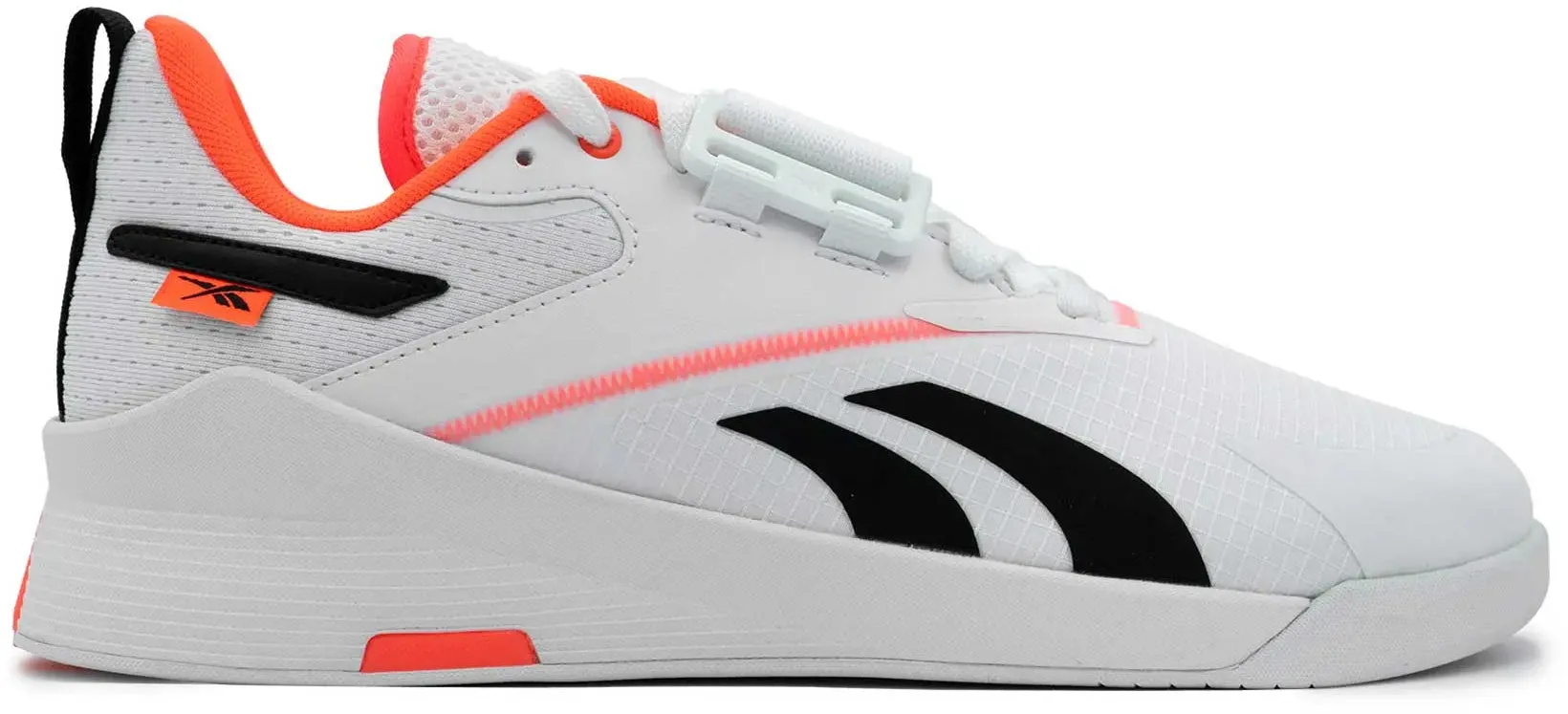 Reebok Lifter PR III Mens Weightlifting Shoes - White