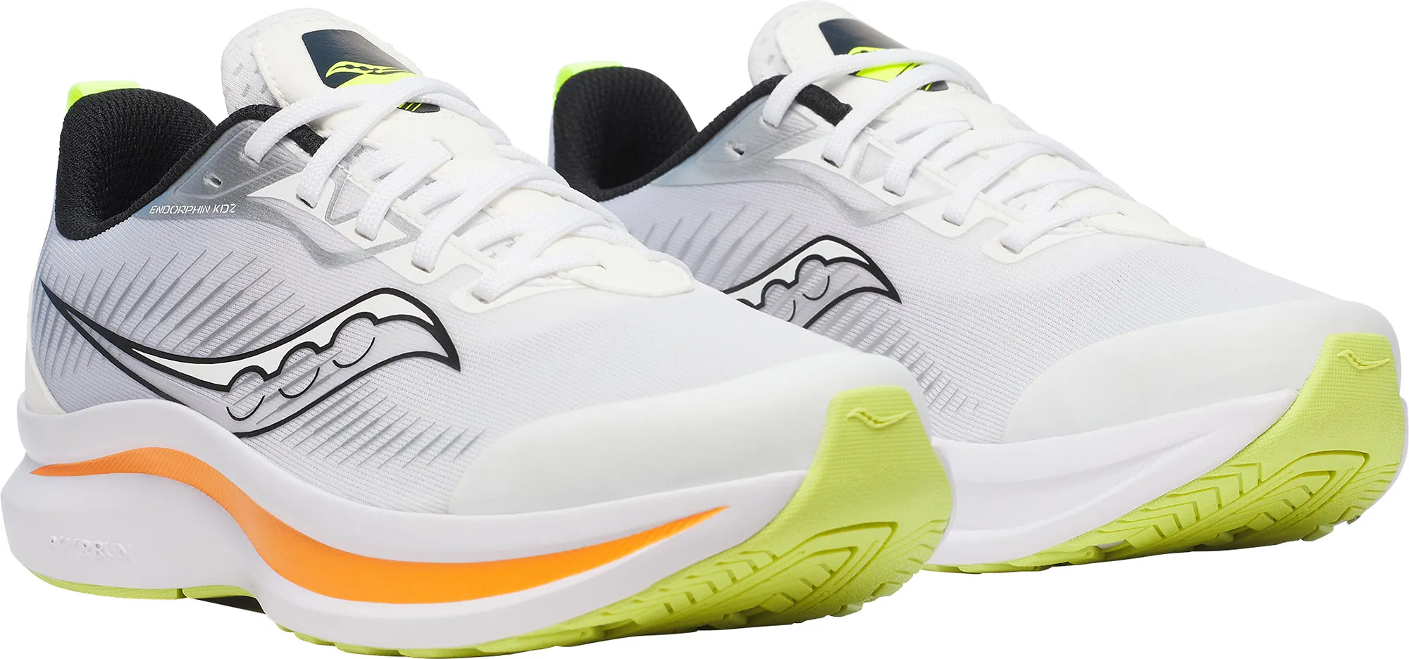 Saucony Endorphin KDZ Junior Running Shoes - White