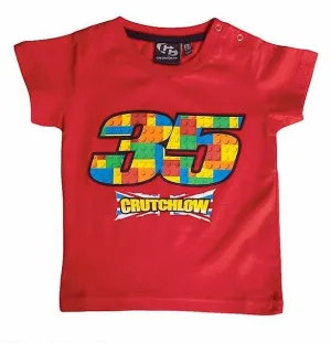 VR46 Cal Crutchlow 35 MotoGP Junior Top - Red